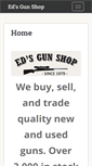 Mobile Screenshot of edsgunshop.com